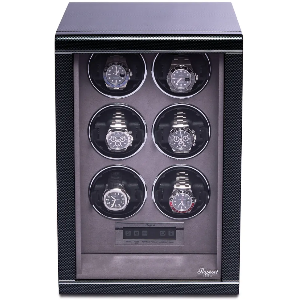 RAPPORT – Formula Six Watch Winder in Carbon Fibre W566