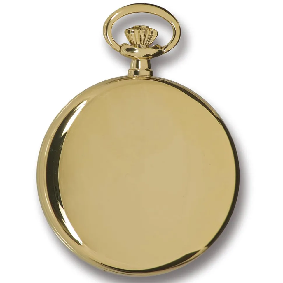 RAPPORT | Half Hunter Gold Plated Quartz Pocket Watch | PW80