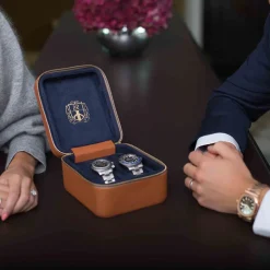 Rapport | Hyde Park Two Watch Zip Case | D262