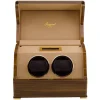 RAPPORT – Perpetua III Duo Watch Winder in Walnut W582
