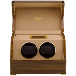 RAPPORT – Perpetua III Duo Watch Winder in Walnut W582