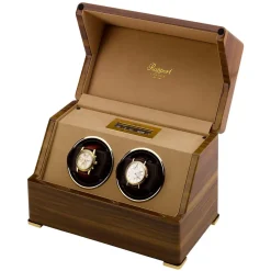 RAPPORT – Perpetua III Duo Watch Winder in Walnut W582