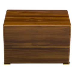 RAPPORT – Perpetua III Duo Watch Winder in Walnut W582