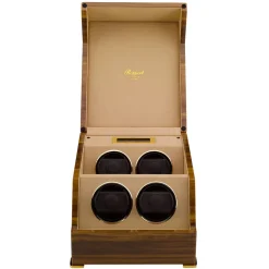 RAPPORT – Perpetua III Quad Watch Winder in Walnut W584