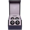 RAPPORT – Perpetua III Quad Watch Winder in Ebony Black W574
