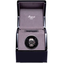 RAPPORT – Perpetua III Single Watch Winder in Ebony Black W571