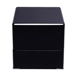 RAPPORT – Perpetua III Single Watch Winder in Ebony Black W571