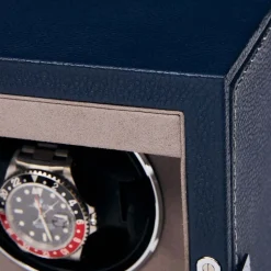 Rapport | Quantum Duo Watch Winder Navy | W632