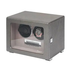 Rapport | Quantum Duo Watch Winder Silver | W622