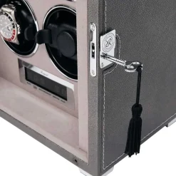 Rapport | Quantum Quad Watch Winder Silver | W624