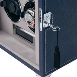 Rapport | Quantum Quad Watch Winder Navy | W634