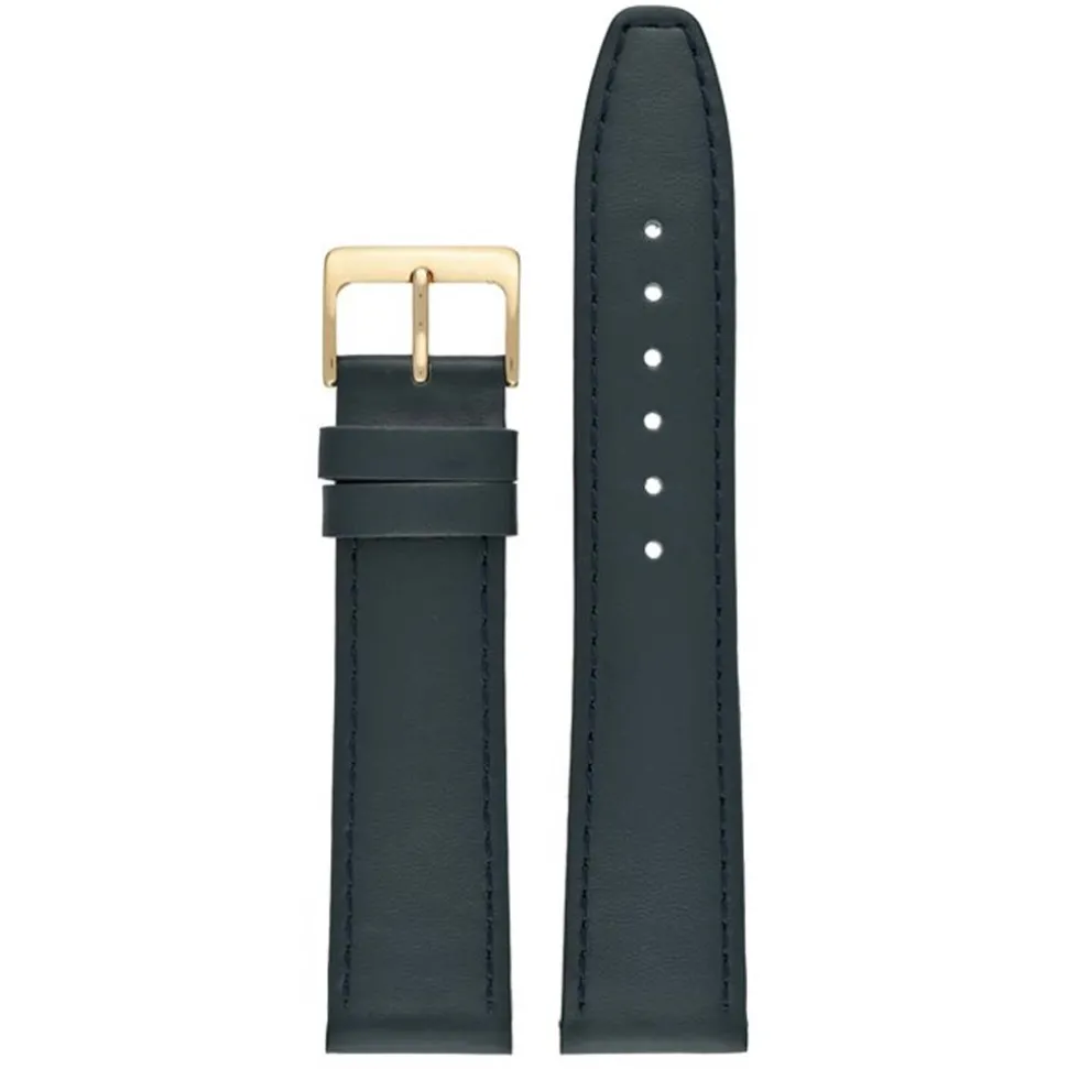 Richmond | Blue Stitched Calf Leather Watch Strap | W103S
