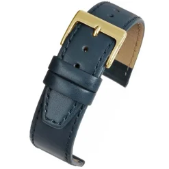 Richmond | Blue Stitched Calf Leather Watch Strap | W103S