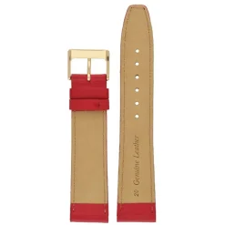 Richmond | Red Stitched Calf Leather Watch Strap | W107S