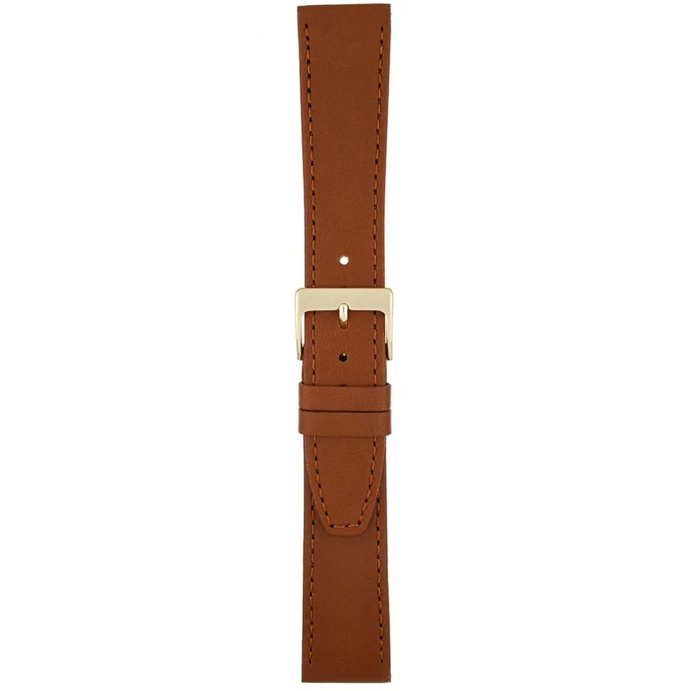 Richmond | Tan Stitched Calf Leather Watch Strap | W101S