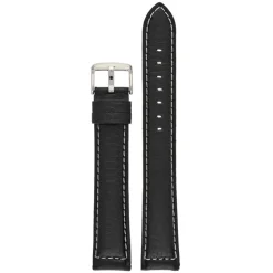 RILEY Extra Extra Long Black Padded Watch Strap WXH100