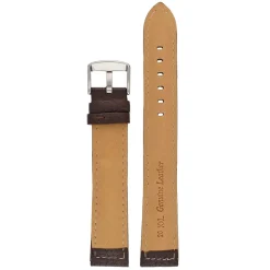 RILEY Extra Extra Long Brown Padded Watch Strap WXH105