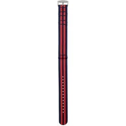 Seatbelt | Nylon Military Watch Strap Navy/Red | MOD33