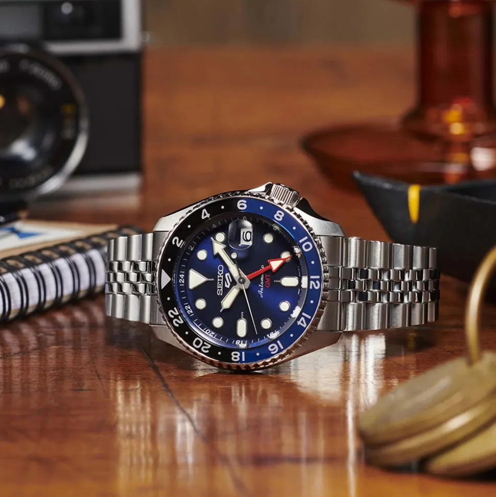 Seiko | Seiko 5 Sports Blueberry GMT SKX Re-Interpretation | SSK003K1