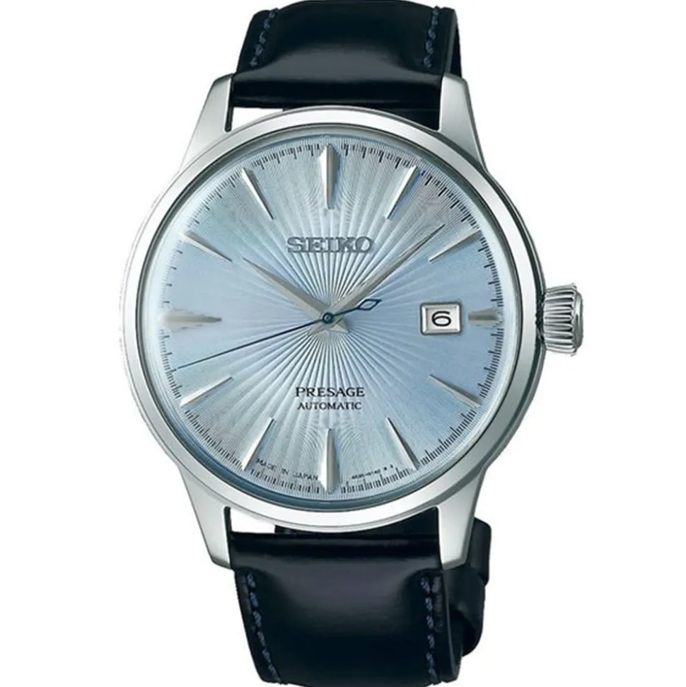 SEIKO PRESAGE – Cocktail Time Ice Blue Dial Watch SRPB43J1
