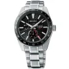 Seiko Presage | Sharp Edged Series GMT Black Dial Watch | SPB221J1