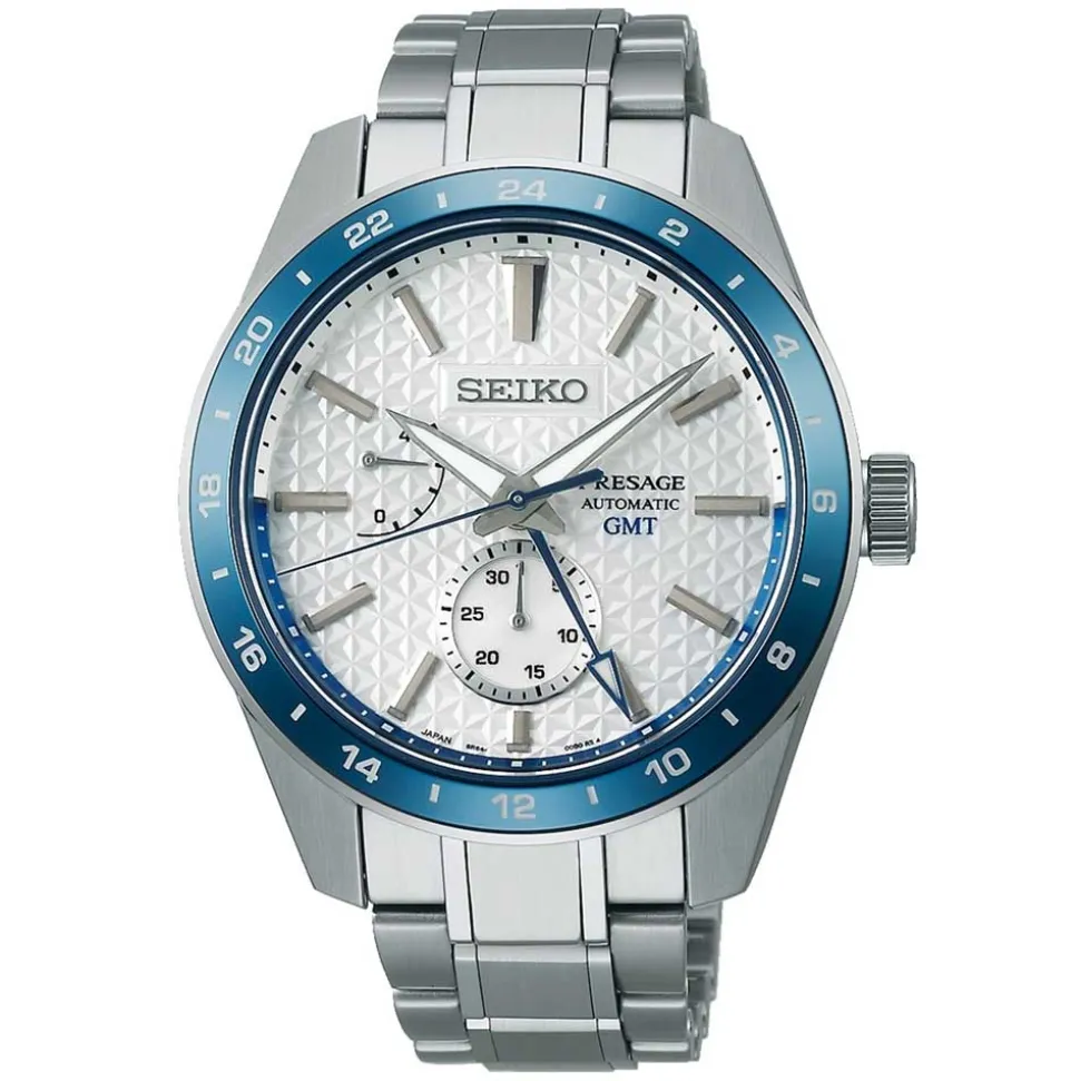 Seiko Presage | Sharp Edged Series GMT Limited Edition | SPB223J1