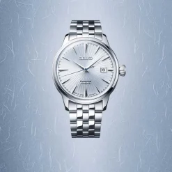 SEIKO PRESAGE – Skydiving Cocktail Time Blue Dial Watch SRPE19J1