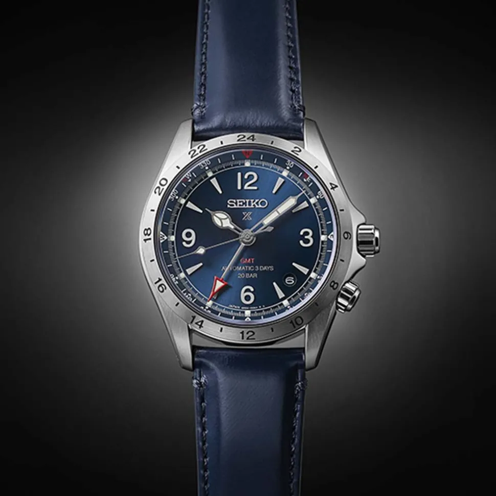 Seiko Prospex | Alpinist Mechanical GMT Blue | SPB377J1