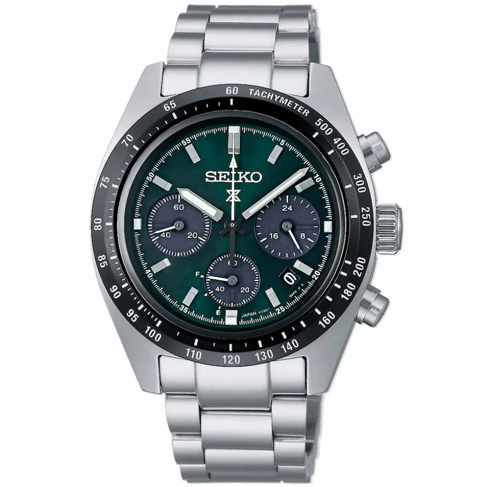 Seiko Prospex | ‘Deep Green’ Speedtimer Solar Chrono | SSC933P1