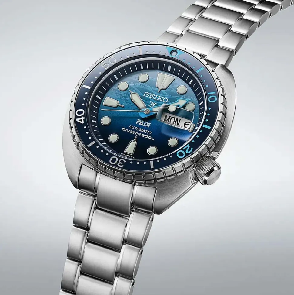 Seiko Prospex | ‘Great Blue’ Turtle Scuba PADI Special Edition | SRPK01K1