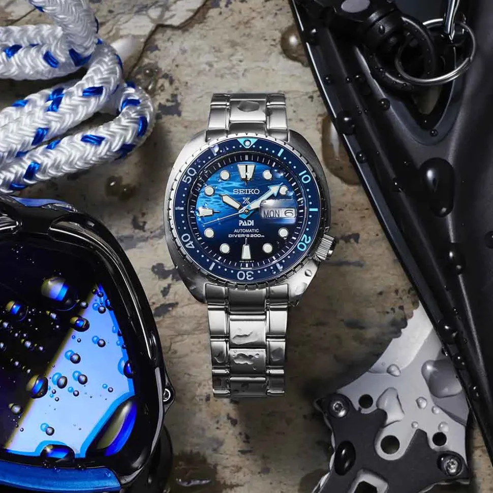 Seiko Prospex | ‘Great Blue’ Turtle Scuba PADI Special Edition | SRPK01K1