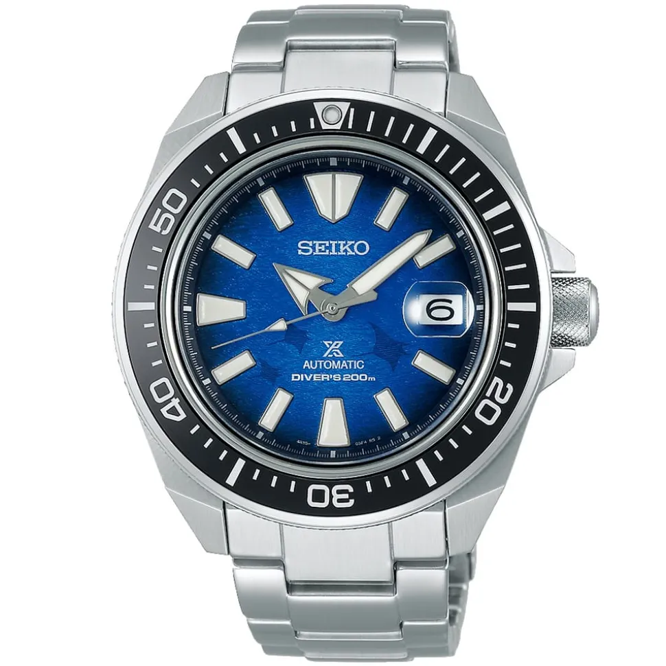 SEIKO PROSPEX – “Save The Ocean” King Samurai Manta Ray Watch SRPE33K1