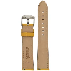 SOHO Yellow Water Resistant Quick Release Leather Watch Strap WH681Q