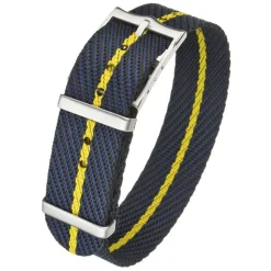 Tactical | Premium Nylon Military Strap Black/Blue | MOD29