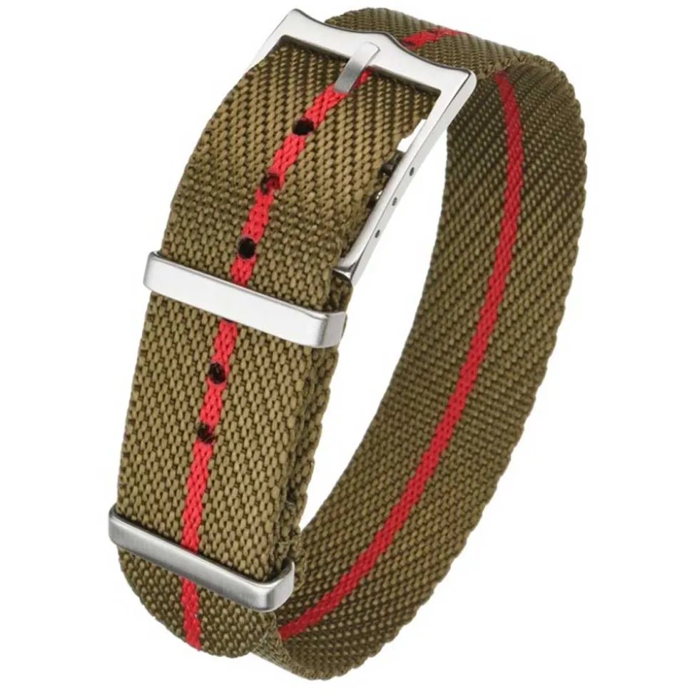 Tactical | Premium Nylon Military Strap Brown | MOD30