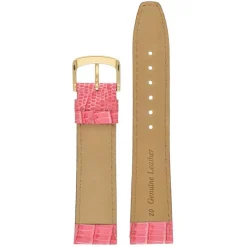 Tate | Pink Teju Lizard Grain Watch Strap | WH409