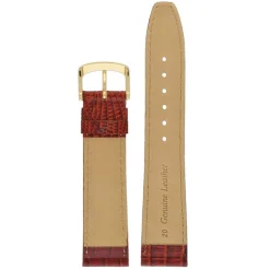 Tate | Tan Teju Lizard Grain Watch Strap | WH405