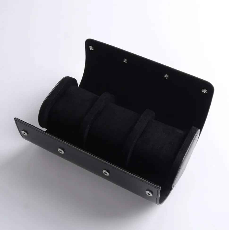 Time Travel | Geneva Watch Roll | Black