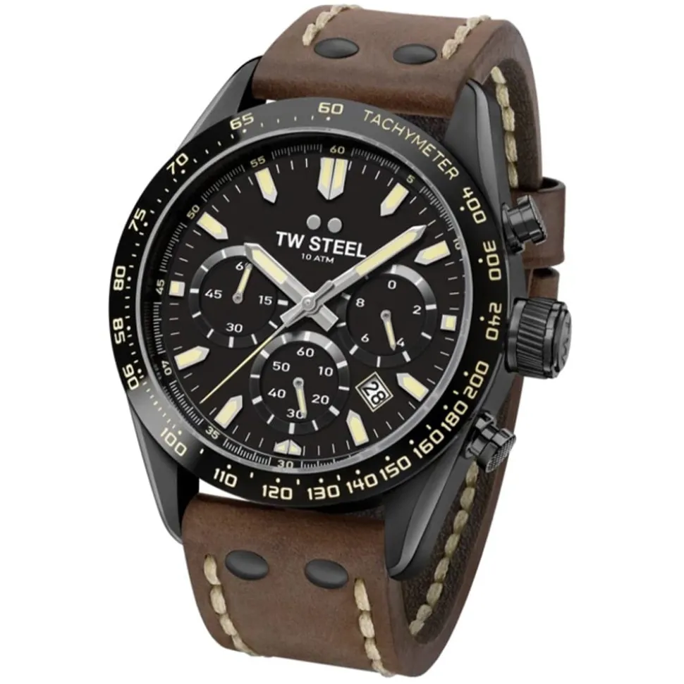 TW STEEL – Chrono Sport Men’s Black Dial Watch CHS1