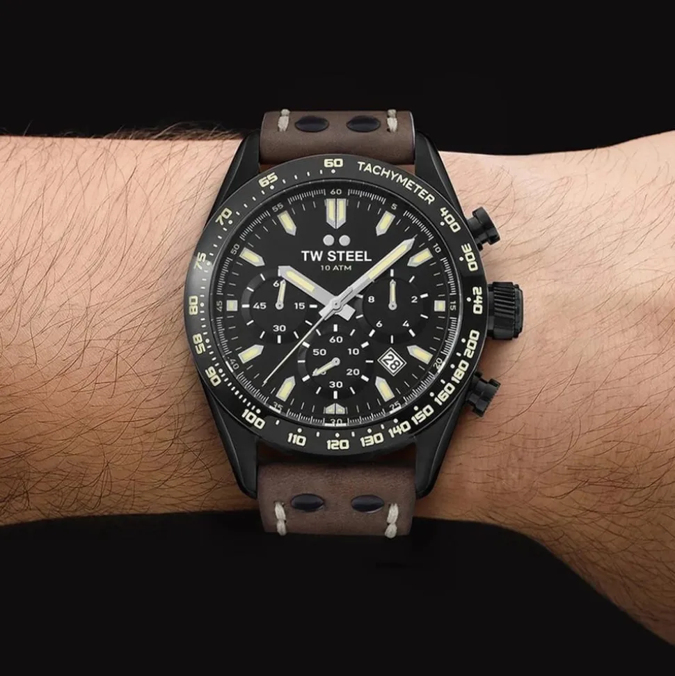 TW STEEL – Chrono Sport Men’s Black Dial Watch CHS1
