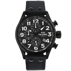 TW STEEL – Volante Chronograph Men’s Black Dial Watch VS44