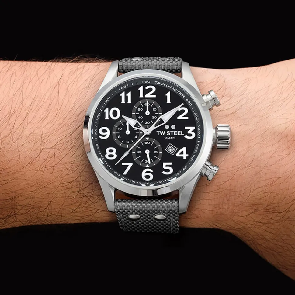 TW Steel – Volante Chronograph Grey Strap VS13