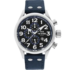 TW STEEL – Volante Men’s Blue Strap Watch VS33