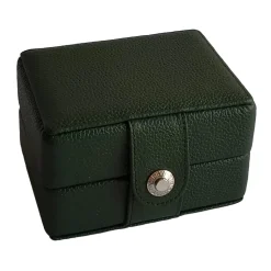 UNDERWOOD – Green Leather Single Storage Box UN/214CALFGREEN