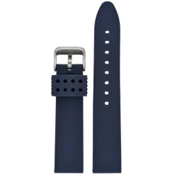 WATERLINE Blue Silicone Sports Active Watch Strap 8003