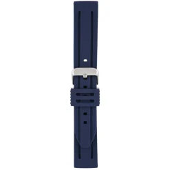 WATERLINE Blue Silicone Sports Active Watch Strap 8003