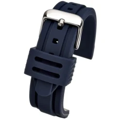 WATERLINE Blue Silicone Sports Active Watch Strap 8003