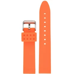 WATERLINE Orange Silicone Sports Active Watch Strap 8002