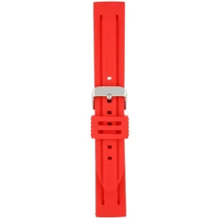 WATERLINE Red Silicone Sports Active Watch Strap 8007