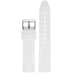 WATERLINE White Silicone Sports Active Watch Strap 8004
